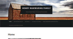 Desktop Screenshot of manwaring.org